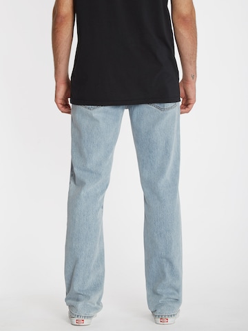 Volcom Regular Jeans 'Solver' in Blauw