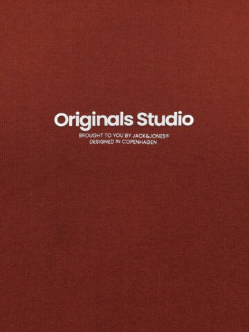 Sweat-shirt 'VESTERBRO' Jack & Jones Plus en marron