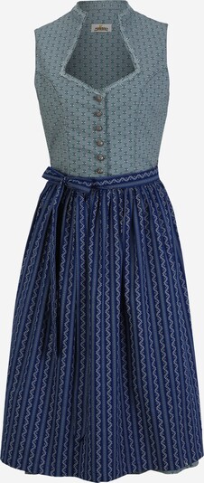 ALMSACH Dirndl in Navy / Pastel blue / White, Item view