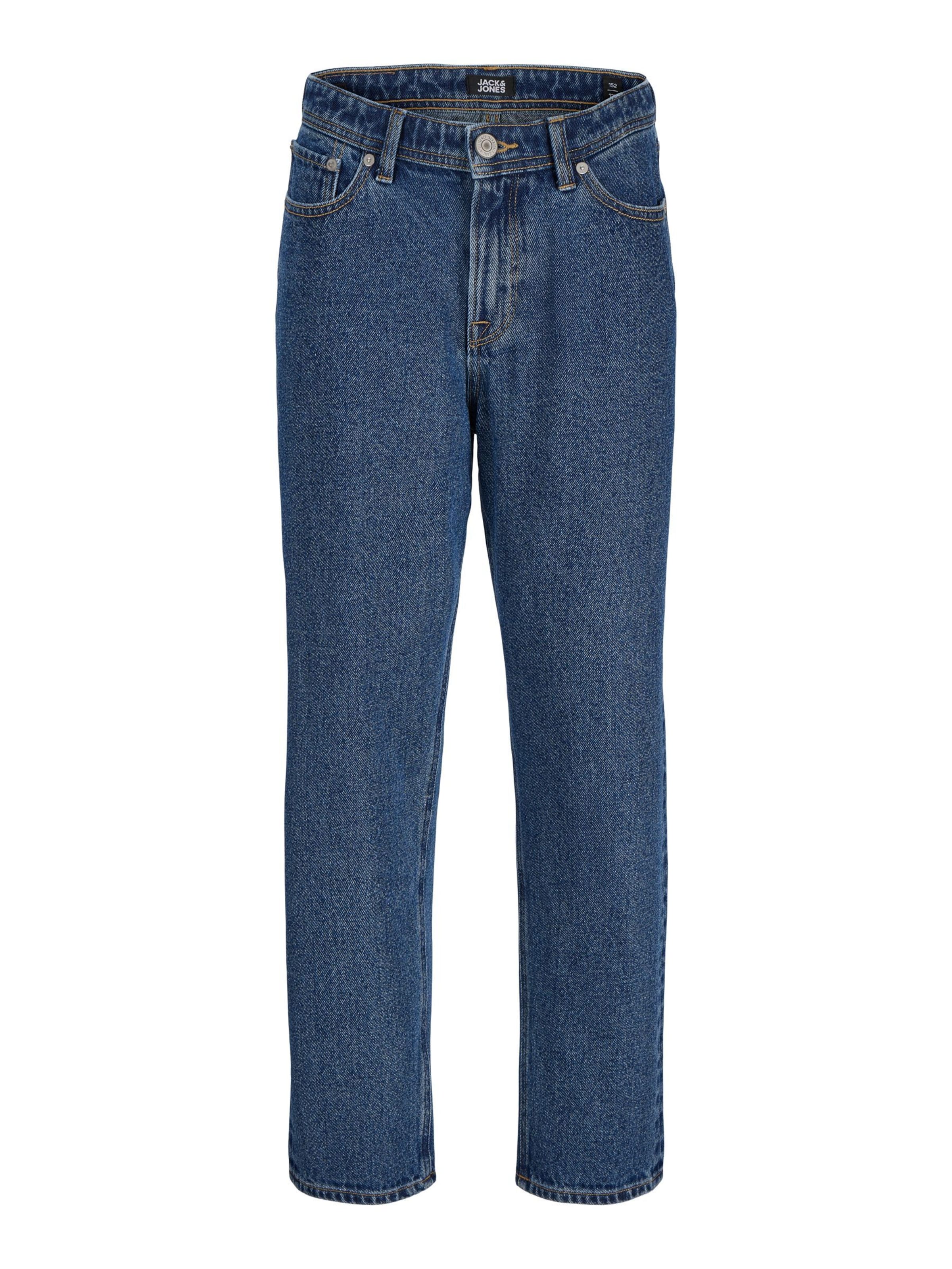 Loosefit Jean 'JJIChris' Jack & Jones Junior en bleu : devant