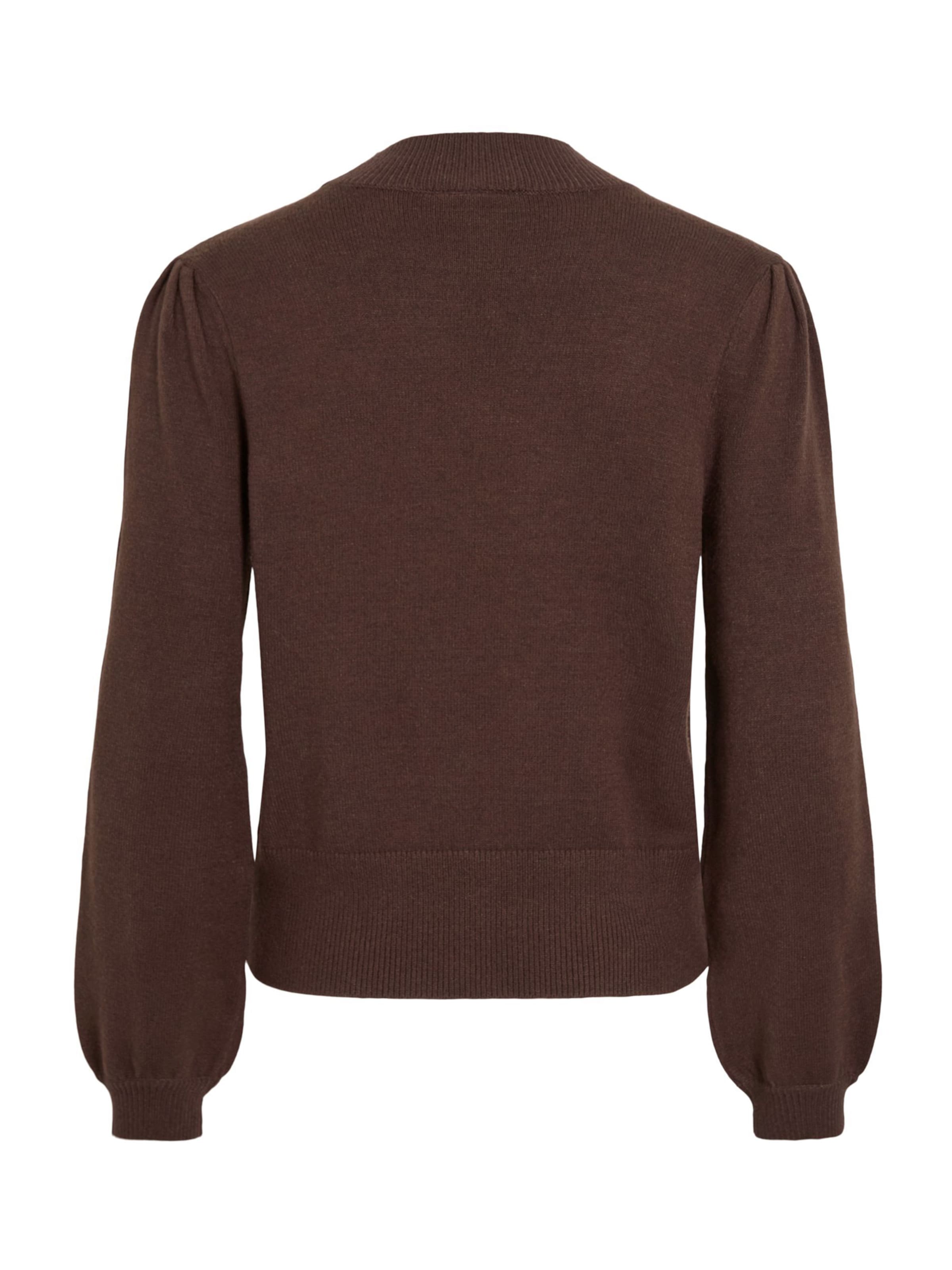 VILA Sweater 'VIRil' in Brown