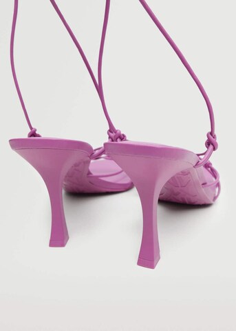 MANGO Sandal 'Clara' i rosa