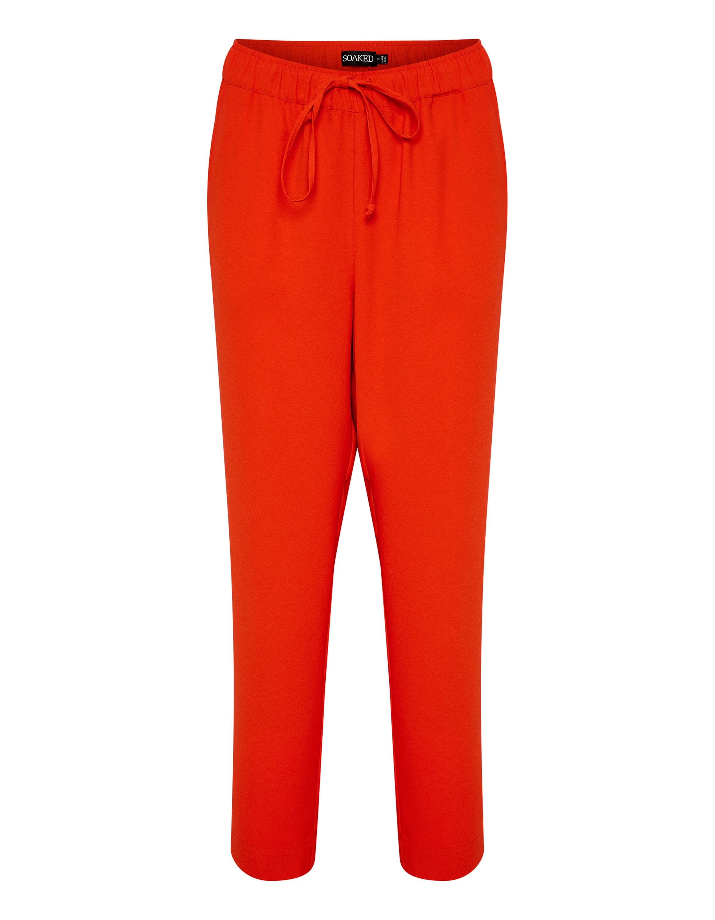 SOAKED IN LUXURY regular Bukser 'Shirley' i rød: forside