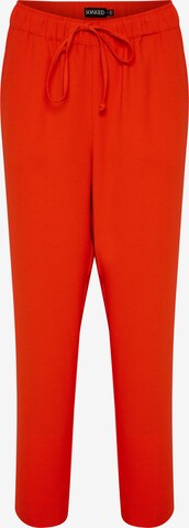 Effilé Pantalon 'Shirley' SOAKED IN LUXURY en rouge : devant