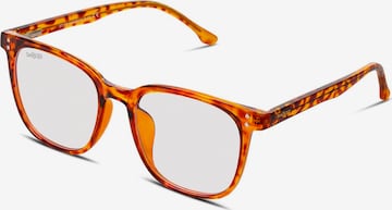 Smooder Brillen 'Kampak Blue Light' in Braun: Vorderseite