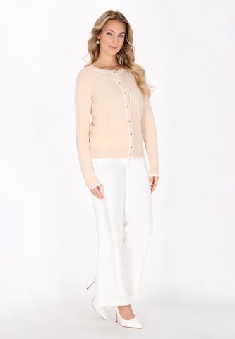 faina Knit cardigan in Beige