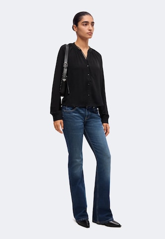 Camicia da donna di QS in nero