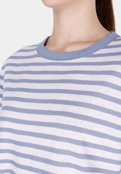Colin's T-Shirt in rauchblau / weiß, Produktansicht