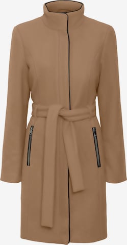 VERO MODA Between-Seasons Coat in Brown: front