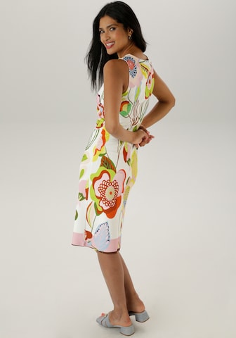 Aniston SELECTED Kleid in Weiß