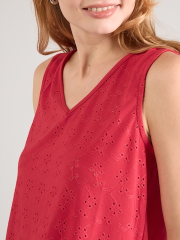 Haut 'Fa44bia' ZABAIONE en rouge