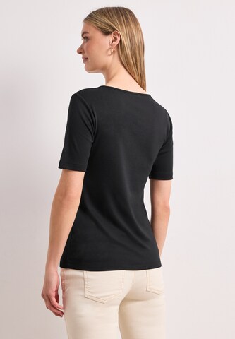 STREET ONE Shirt in Black