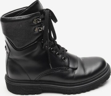 MONCLER Dress Boots in 37 in Black: front