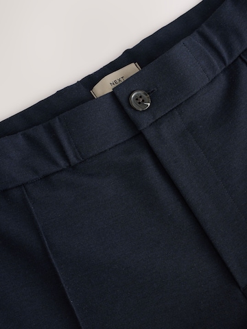 Next Slimfit Spodnie w kant w kolorze niebieski