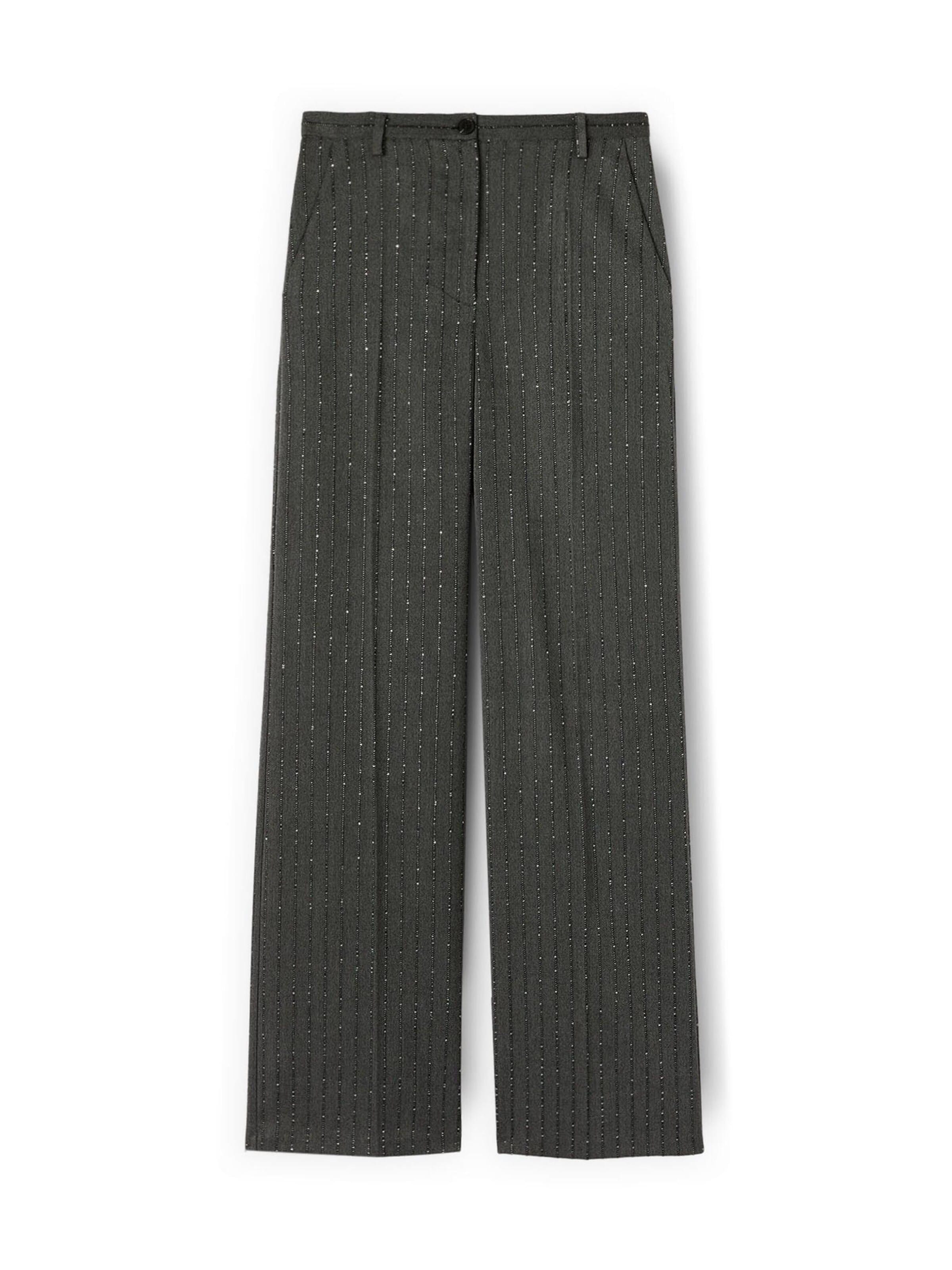 MOTIVI - Pierna ancha Pantalón en gris: frente