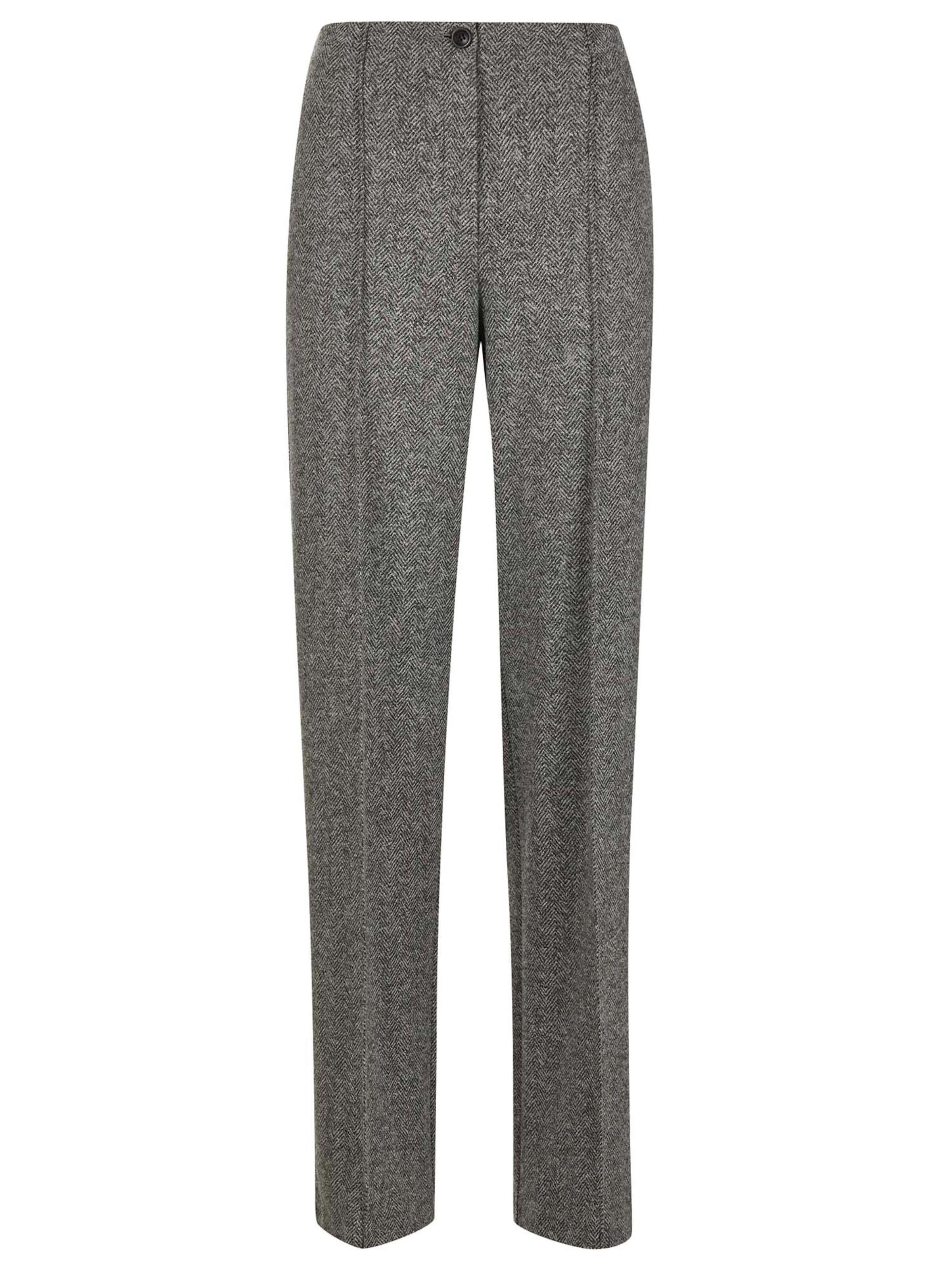 MADELEINE Loosefit Hose in Weiß: Vorderseite