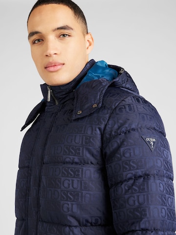 Veste d’hiver GUESS en bleu