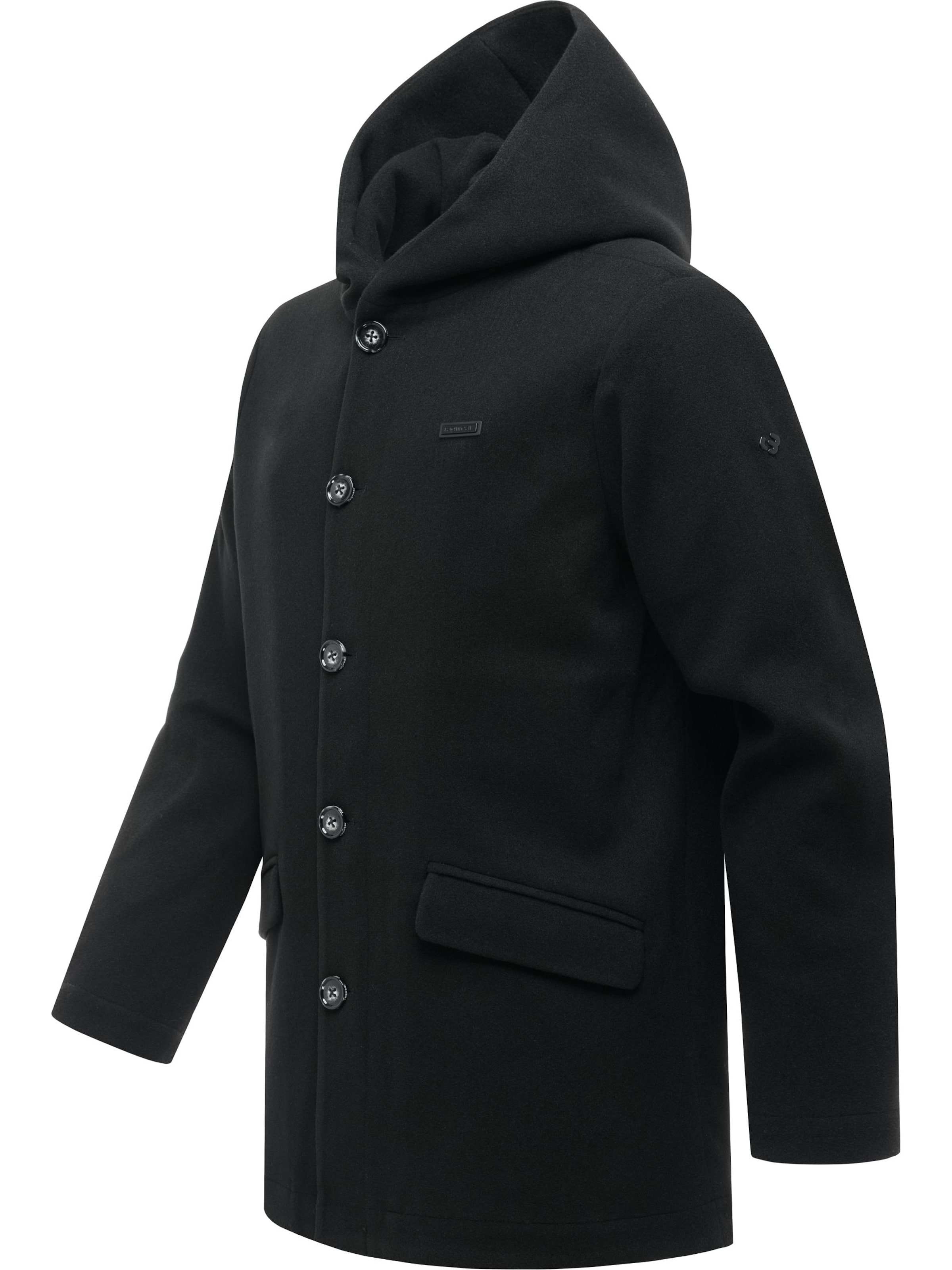 Cappotto di mezza stagione 'Badyan' di Ragwear in nero