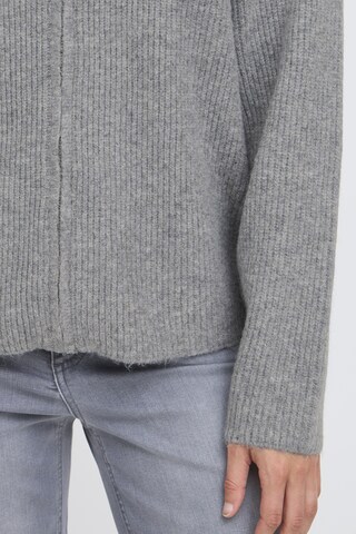 ICHI Cardigan 'IHDUCIE' i grå