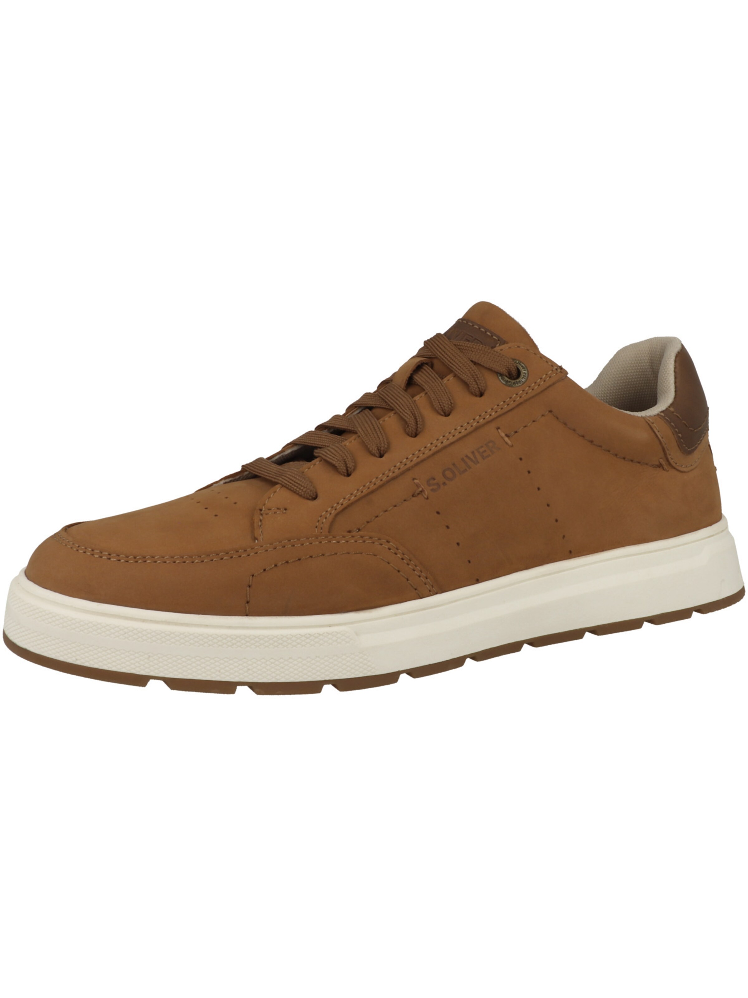 Sneaker bassa di s.Oliver in marrone: frontale