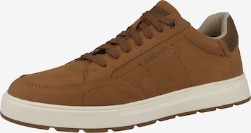 Sneaker bassa di s.Oliver in marrone: frontale