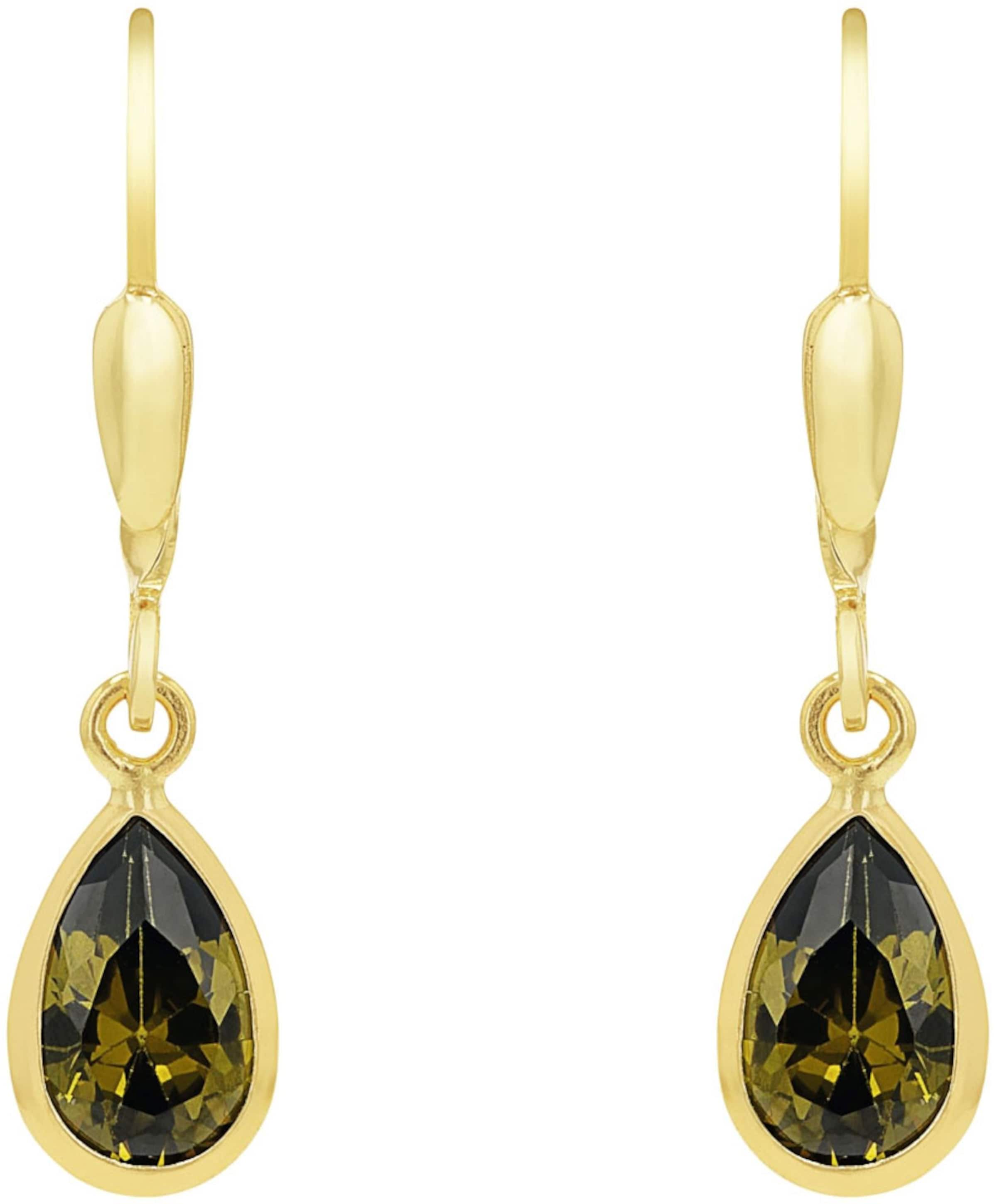 AMOR Earrings in Gold: front