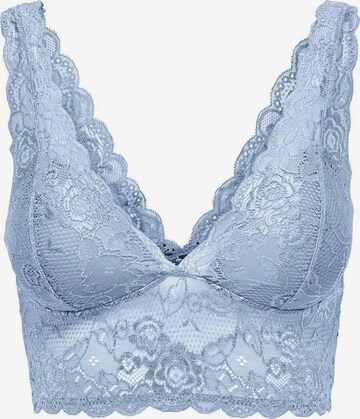 Bustier Soutien-gorge ONLY en bleu : devant