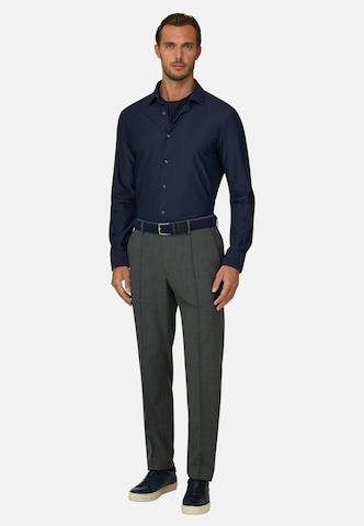 Boggi Milano Slim fit Button Up Shirt in Blue