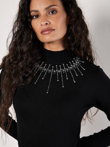 Apricot Pullover in Schwarz