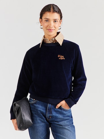 King Louie Pullover in Blau: Vorderseite
