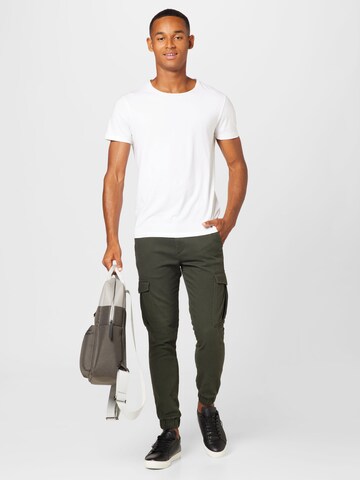 Tapered Pantaloni cu buzunare 'Marco' de la JACK & JONES pe verde