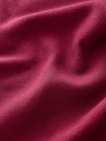 Sweat-shirt self. en rouge