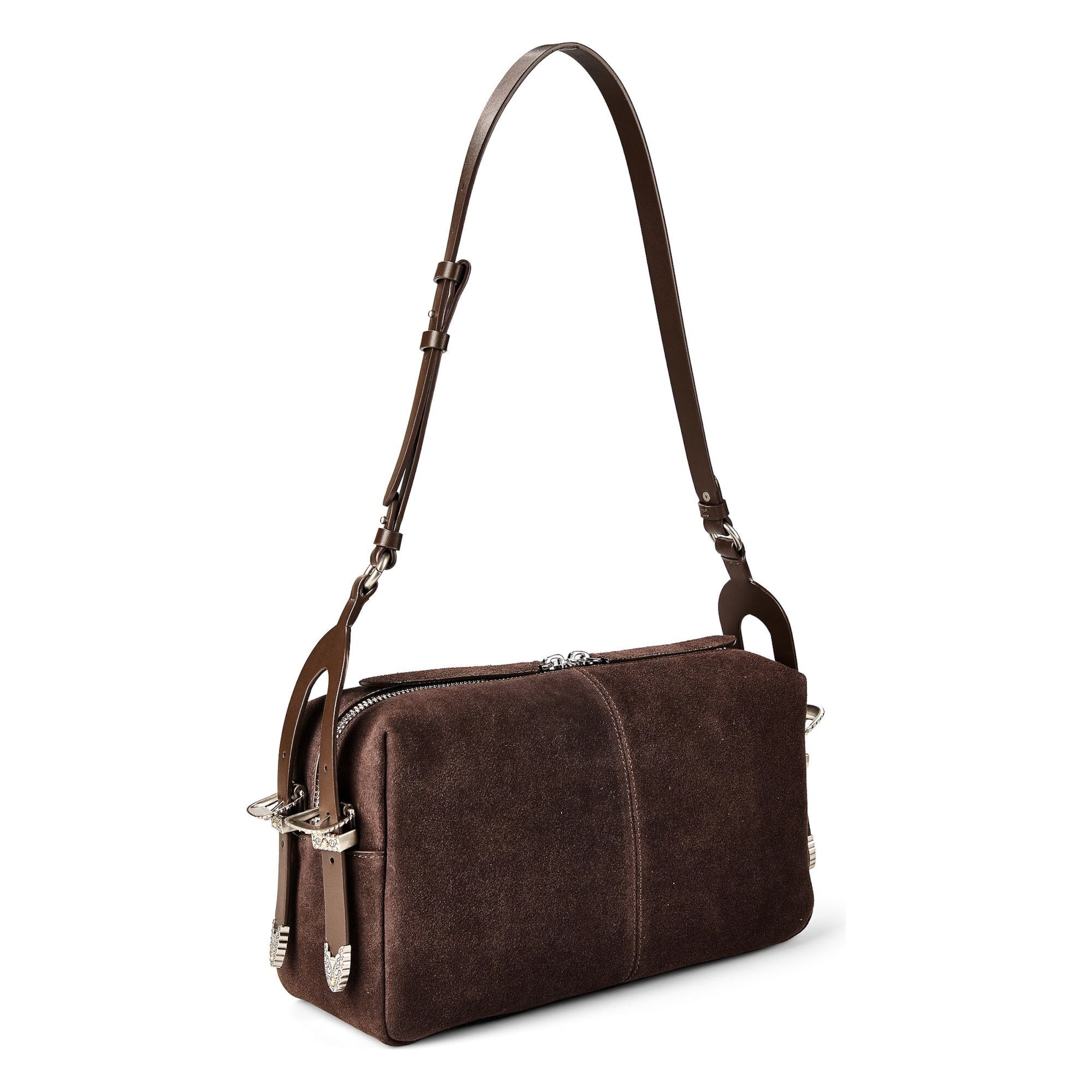 Sac bandoulière '24 Classic ' PINKO en marron
