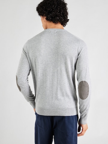 Hackett London Pullover in Grau: Rückseite
