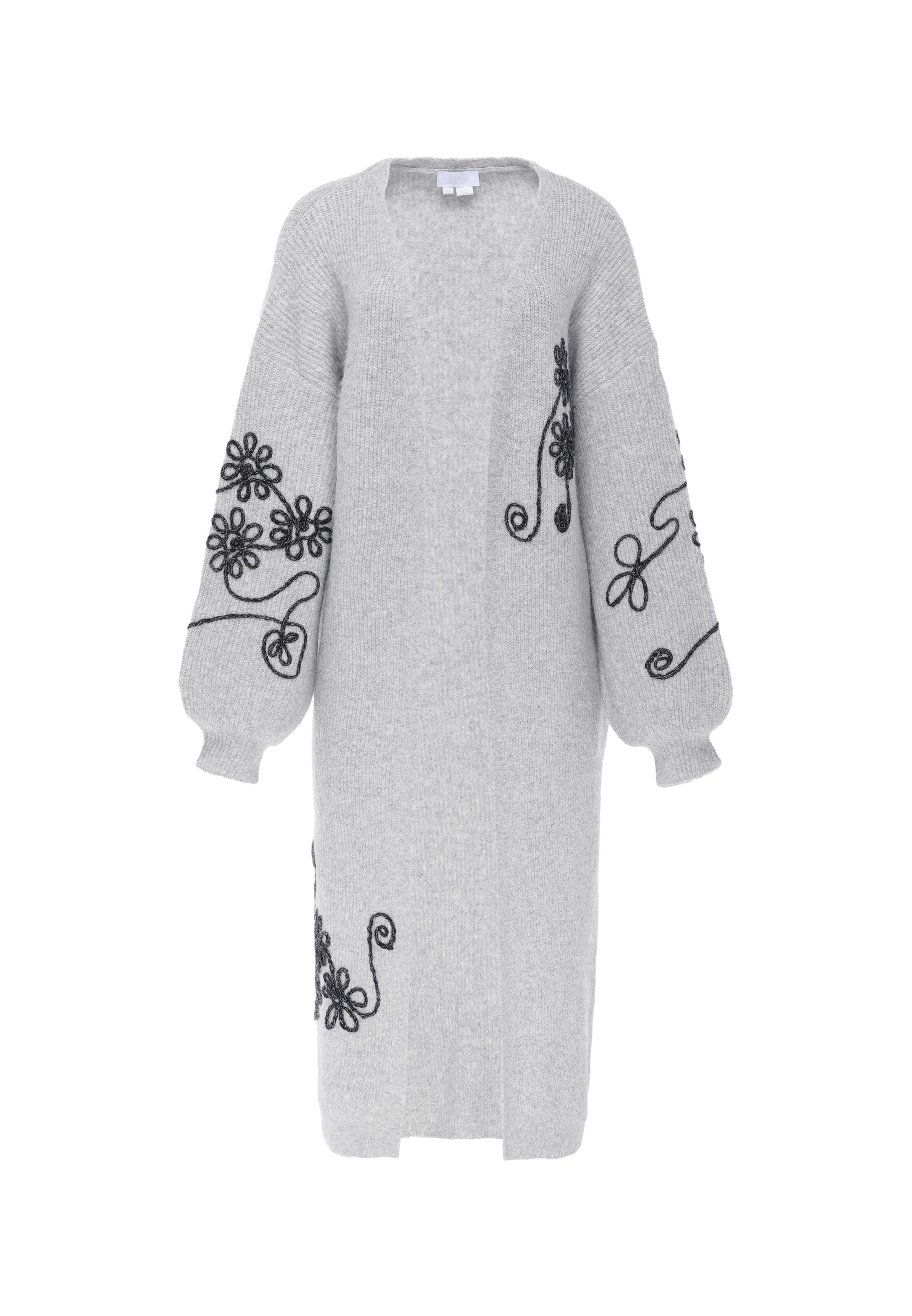 usha WHITE LABEL - Cárdigan en gris: frente