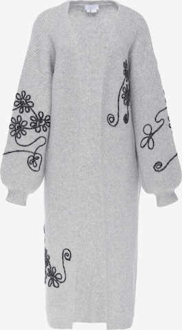 usha WHITE LABEL - Cárdigan en gris: frente