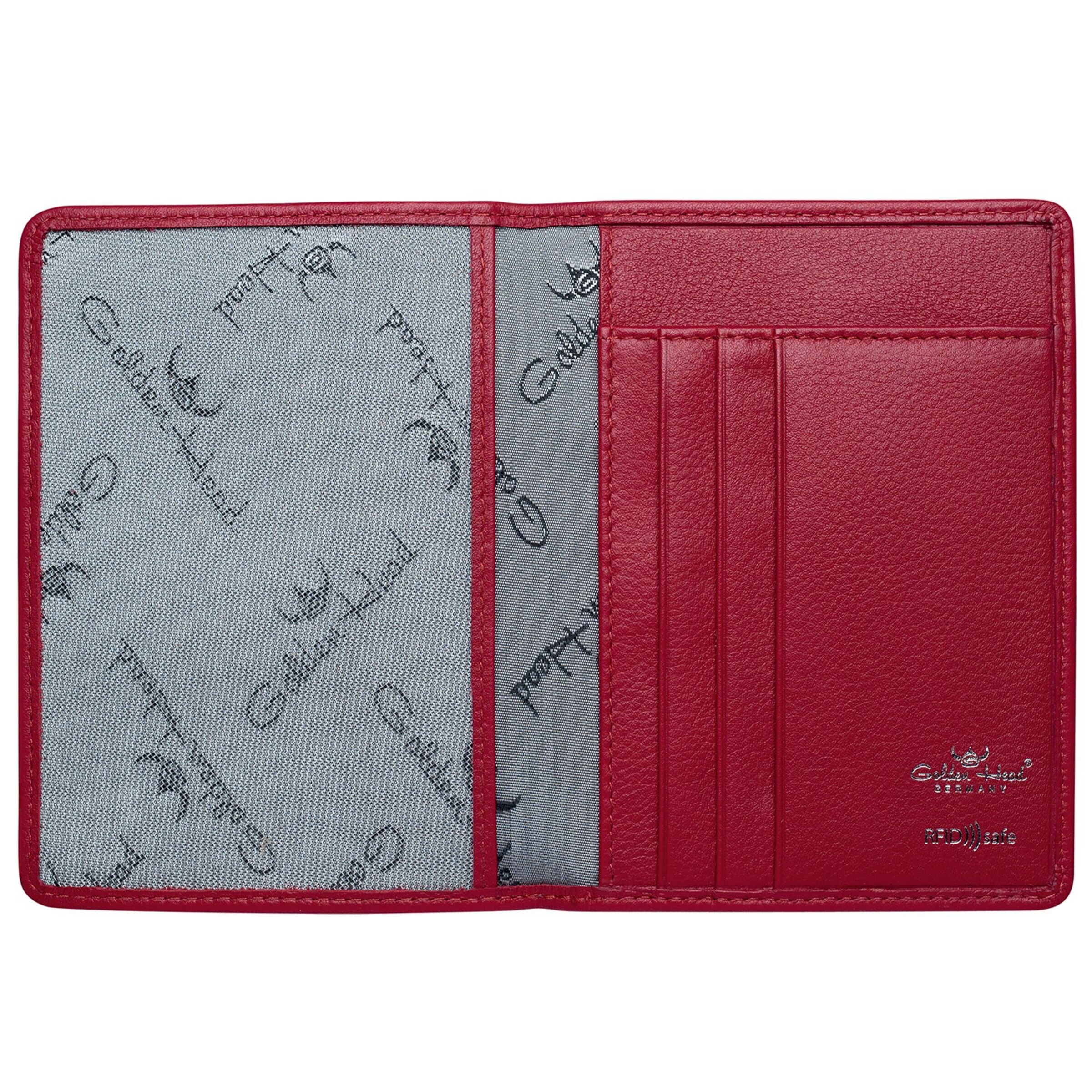 Porte-monnaies 'Madrid ' GOLDEN HEAD en rouge