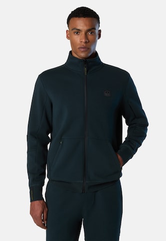 Veste de survêtement North Sails en vert : devant