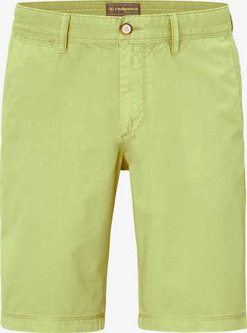 REDPOINT Chino Pants in Yellow: front