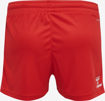 Hummel Regular Sportshorts in Rot