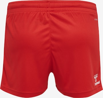 Hummel Regular Sports trousers in Red