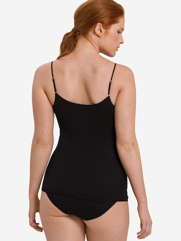 Hanro Unterhemd 'Cotton Seamless'‌‌ in Schwarz