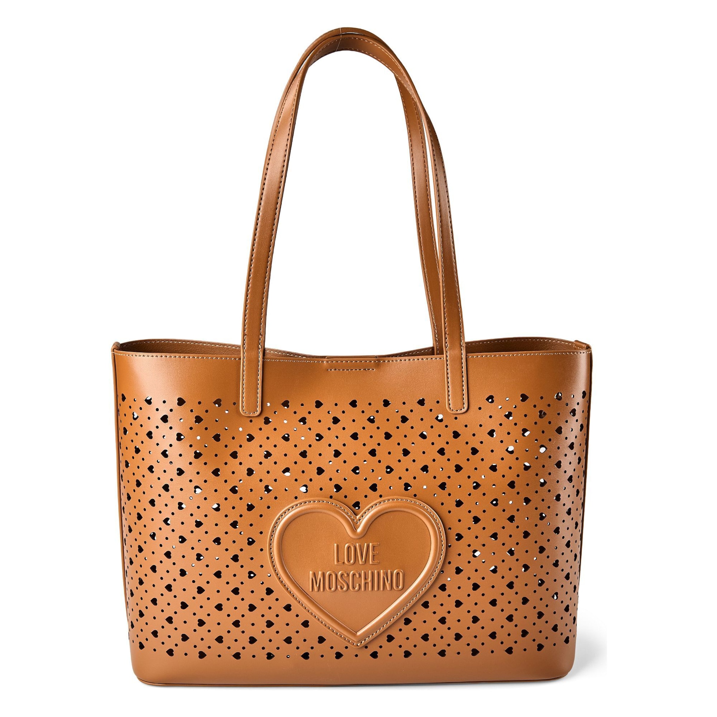 Love Moschino Shopper in One Size in de kleur Bruin, Productweergave