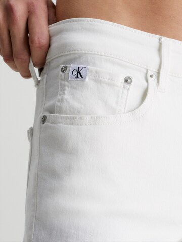 Calvin Klein Jeans Skinny Džíny – bílá