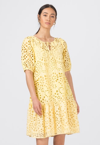 HALLHUBER Dress in Yellow: front