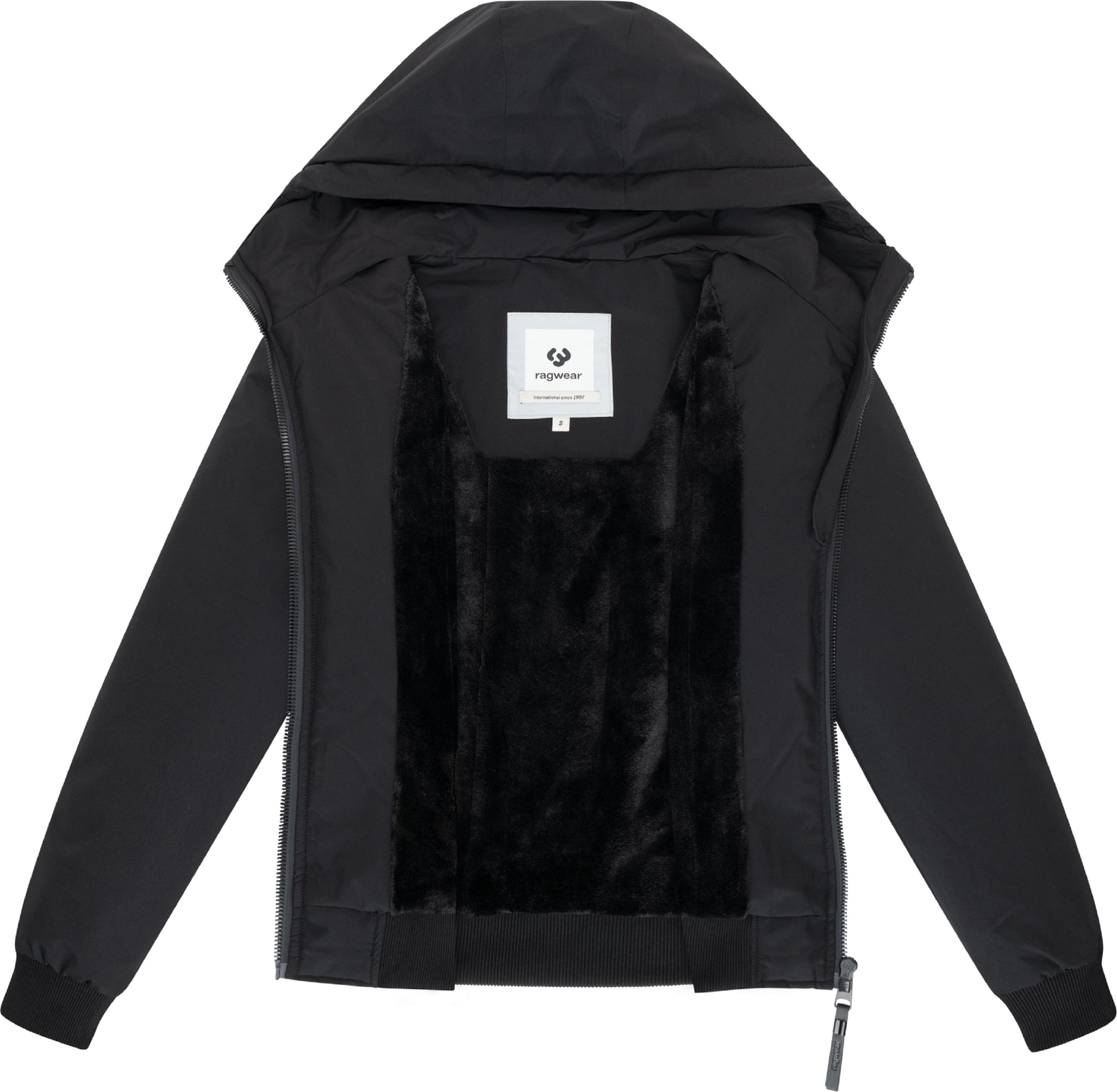 Giacca funzionale 'Oggie' di Ragwear in nero