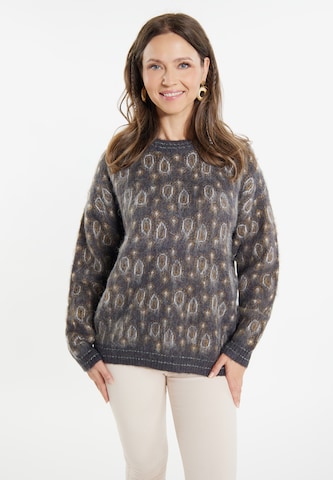 usha FESTIVAL Sweater in Brown: front