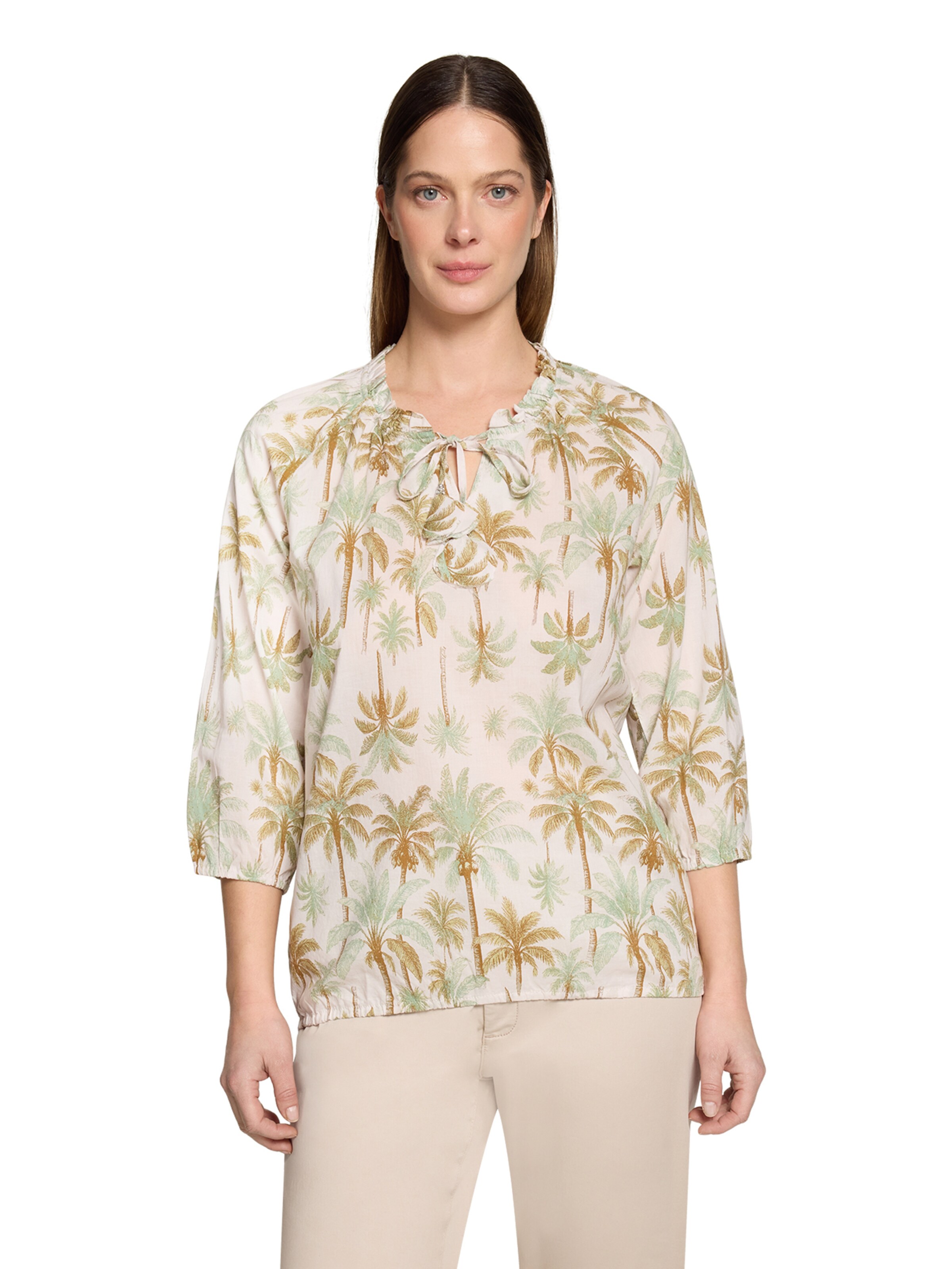 Cartoon Blouse in Beige