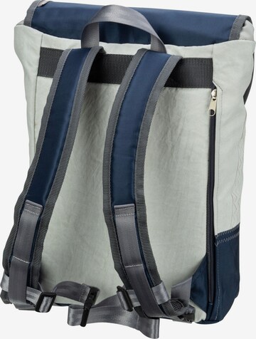 360 Grad Rucksack in Blau