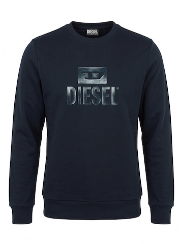 DIESEL Sweater 'S-GIR TONE ON TONE' in Blue: front